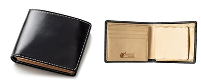 BRITISHGREEN 二つ折り財布 その1