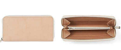 「long zip purse」　写真