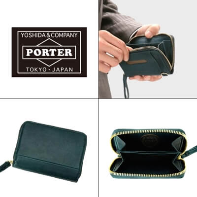 ポーター「PORTER / WISE　COIN & PASS CASE」写真